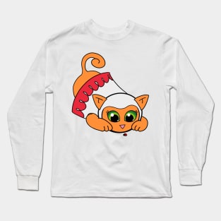 Cleric Kitty from Cat20 Long Sleeve T-Shirt